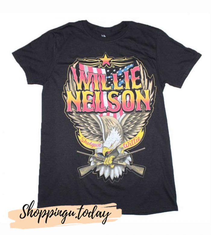 Willie Nelson Shotgun T-Shirt