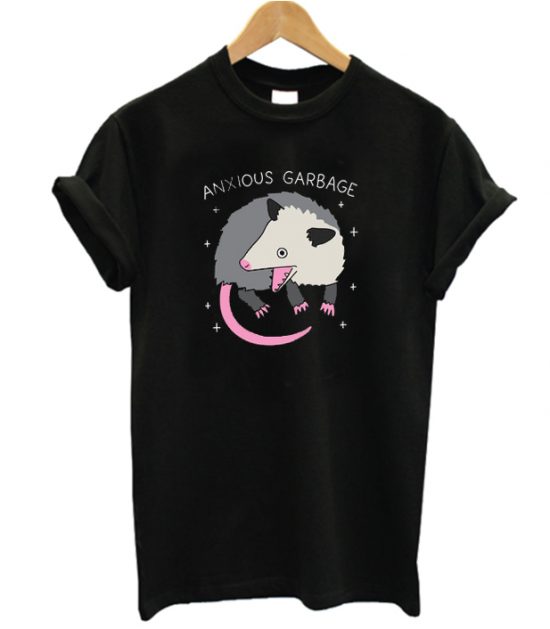 ANXIOUS GARBAGE OPOSSUM LT T Shirt