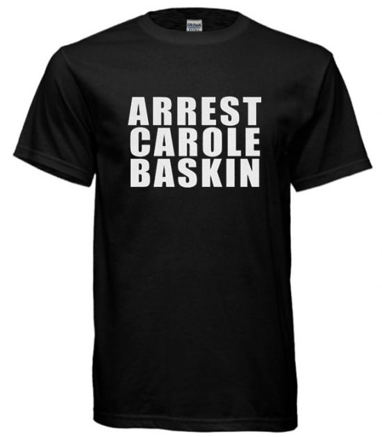 ARREST CAROLE BASKIN LT T Shirt