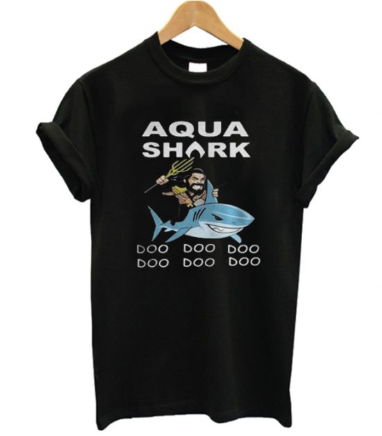 Aqua Shark Doo Doo Doo Doo Doo Doo LT T Shirt