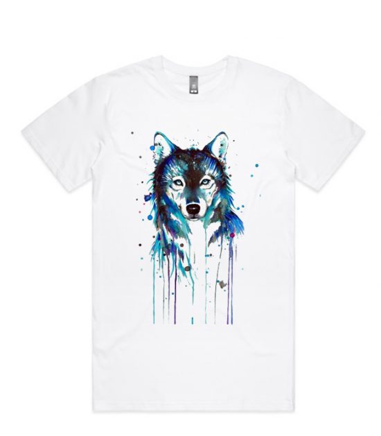 Aqua Wolf LT T Shirt