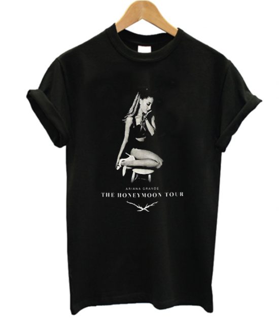 Ariana Grande Honeymoon Tour LT T Shirt