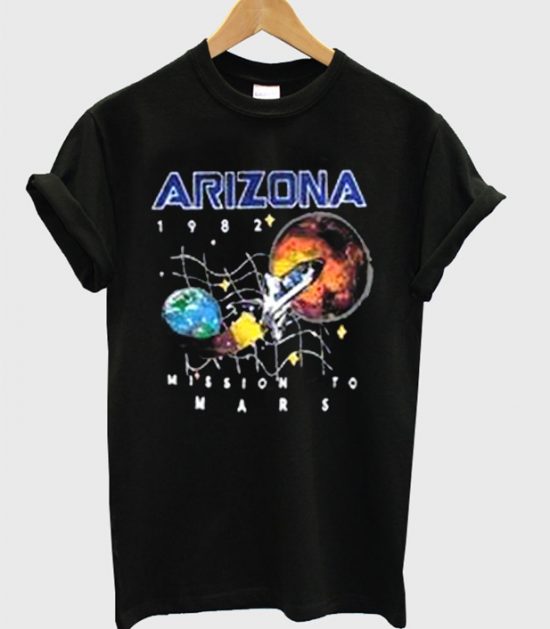 Arizona Space Shattle Mission To Mars LT T Shirt