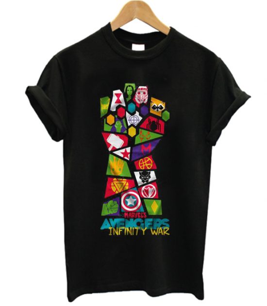 Avengers Infinity War Design LT T Shirt