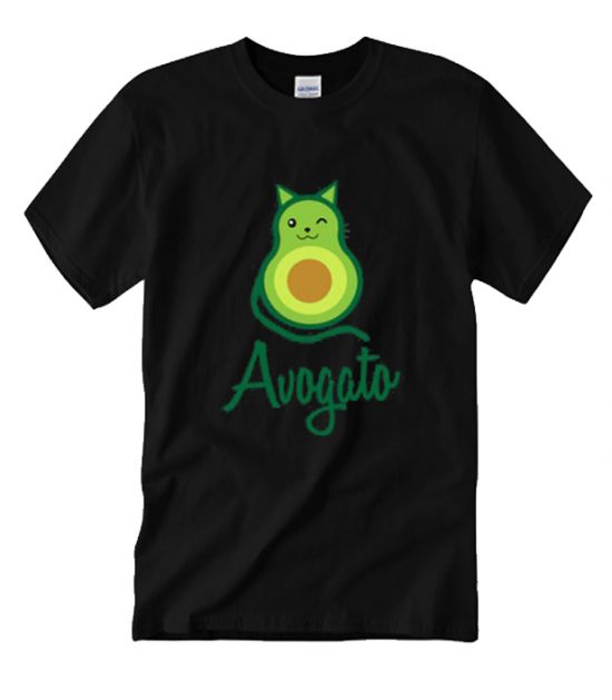 Avocado Lady Cat LT T Shirt