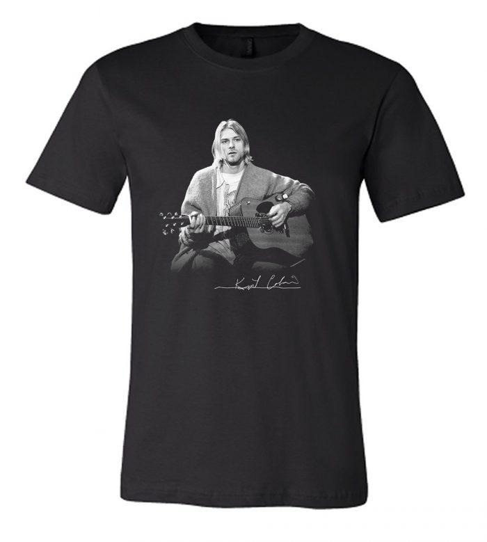 Kurt Cobain Nirvana Unplugged NL T Shirt