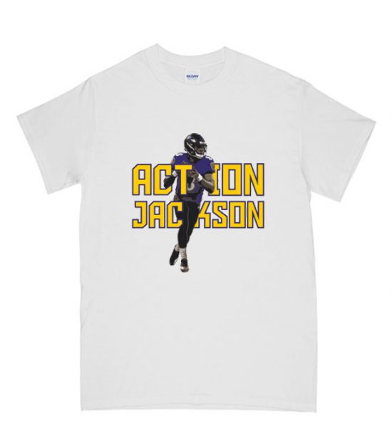 lamar jackson ac NL t shirt