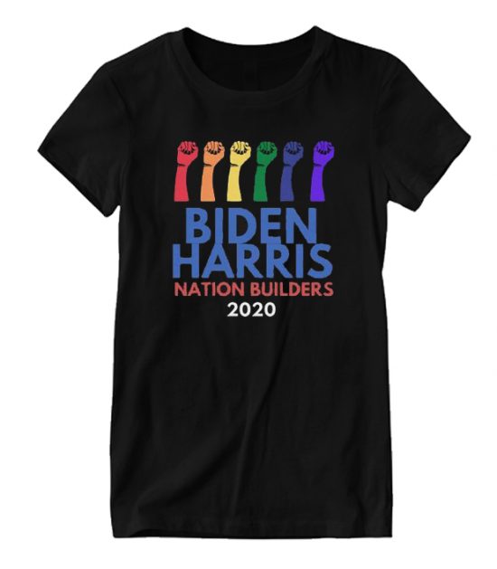 Biden 2020 Kamala Harris Nation Builders Funny T-Shirts