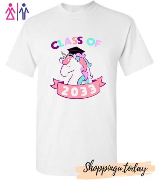 Class of 2033 memory 1st day of school Graduation Future Graduate T Shirt