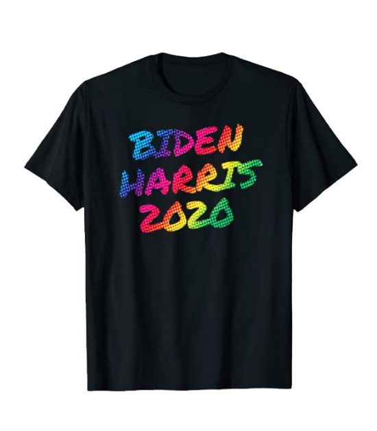 Colorful Biden Harris 2020 Election T-Shirt