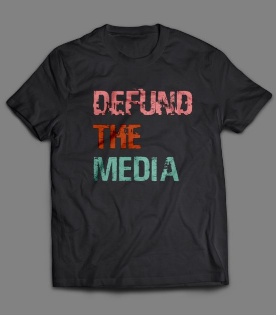 DEFUND THE MEDIA VINTAGE T-Shirt