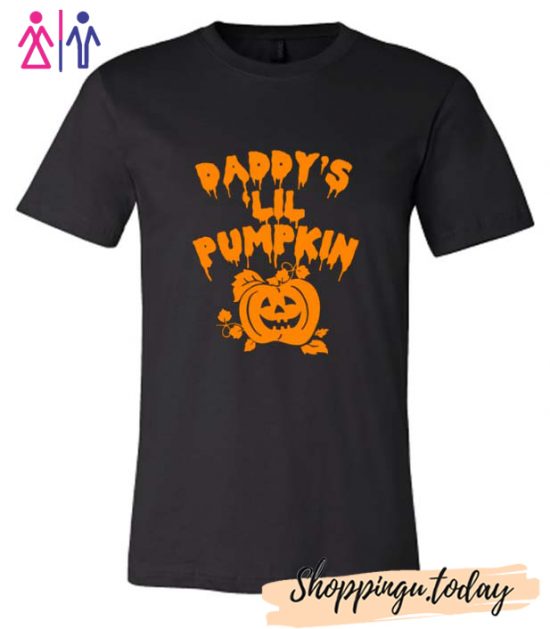 Daddy's Lil Pumpkin Cute Halloween T-Shirt