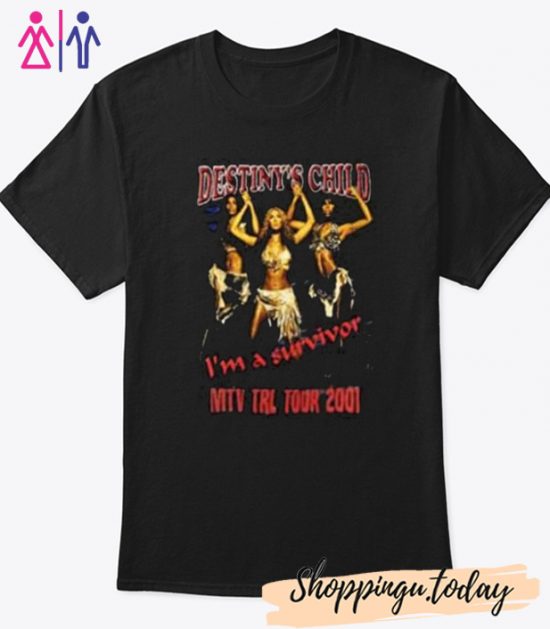 Destinys Child I’m a Survivor MTV TRL Tour T-shirt