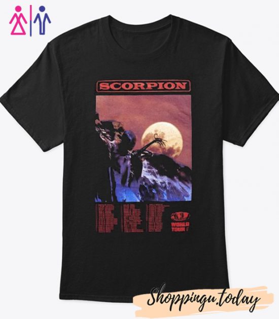 Drake Scorpion World Tour T-shirt