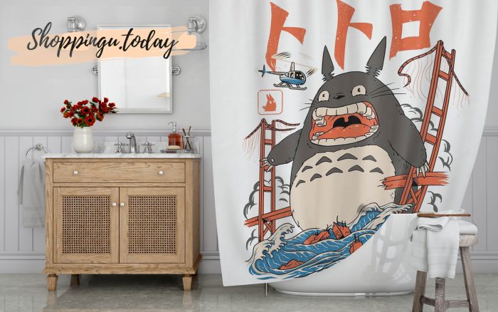 Golden Gate Bridge Funny Shower Curtain