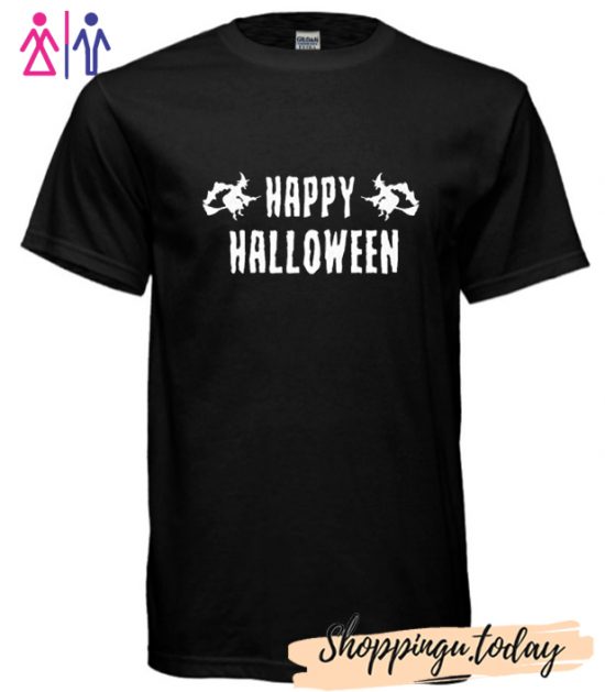 Happy Halloween Mens Funny Unisex Halloween T-Shirt