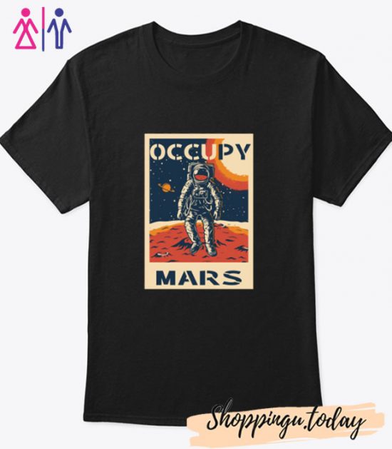 OCCUPY MARS PLANET T-Shirt