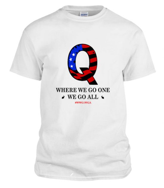 Q Anon WWG1WGA T shirt