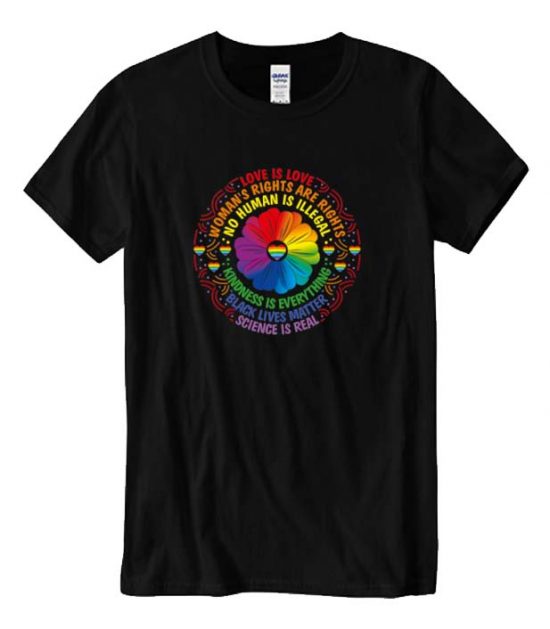 Science Is Real Black Lives Matter Cool T-Shirt