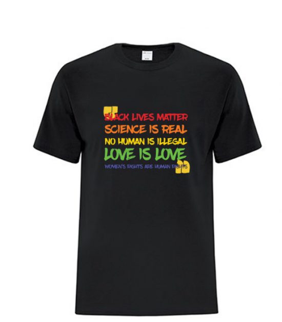 Science Is Real Black Lives Matter Cool T-Shirts