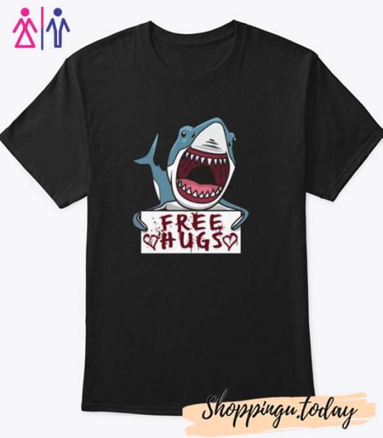 Shark Giving Free Hugs T-Shirt