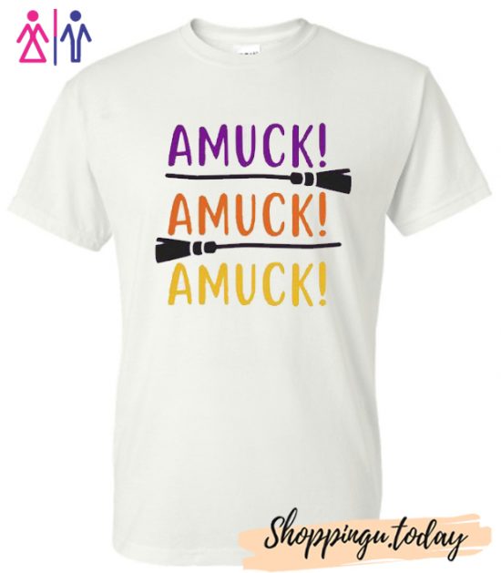 Amuck Hocus Pocus Halloween T-Shirt