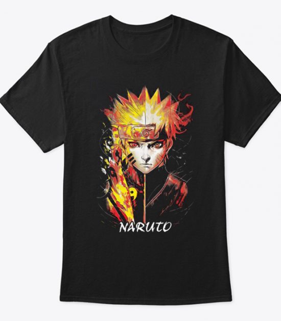 Anime Naruto Uzumaki T Shirt