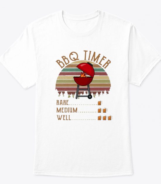 BBQ Timer Rare Medium Well T Shirt