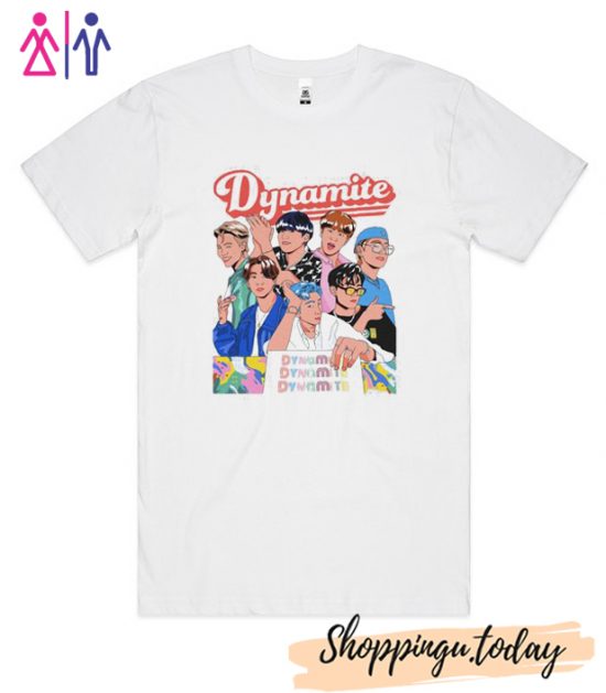 BTS Dynamite Vintage T-Shirt