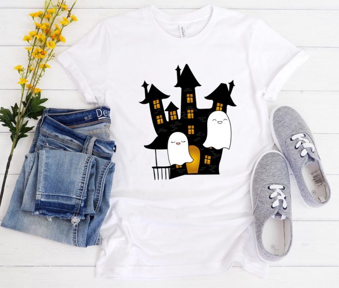 Cute Ghost Funny Trending T-Shirt