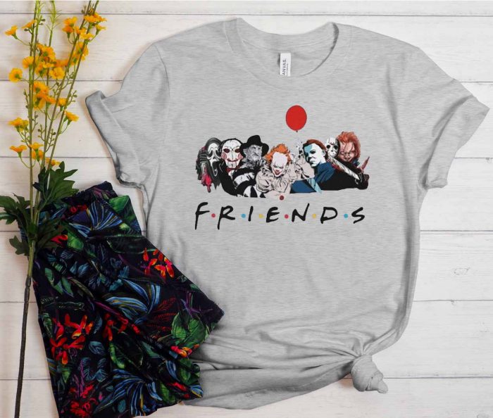 Funny Friends Halloween Cool Trending T-Shirt