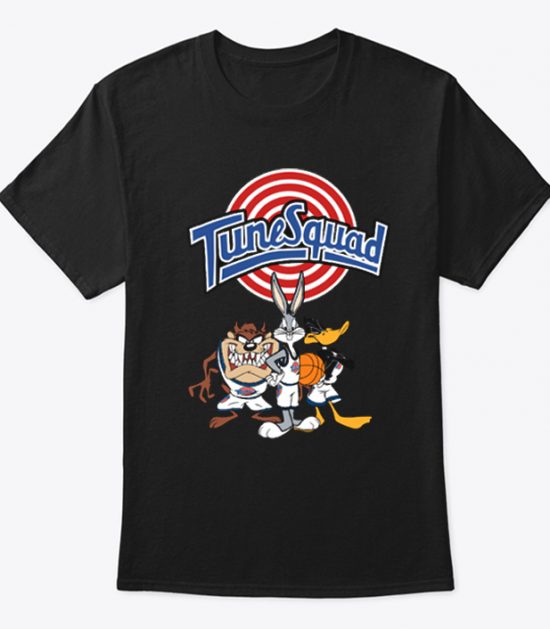 Girls White Space Jam Logo T-Shirt