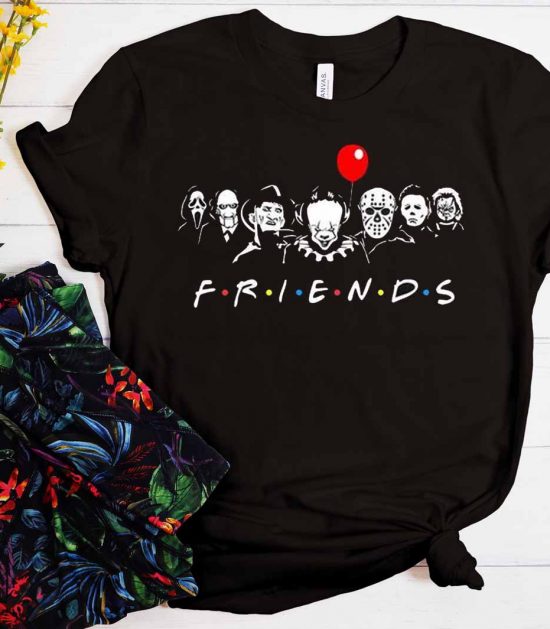 Halloween Friends Cool Trending T-Shirt