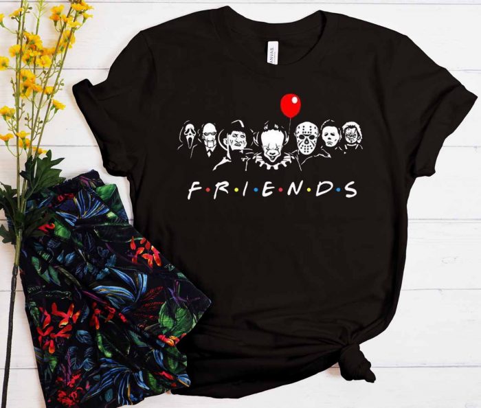 Halloween Friends Cool Trending T-Shirt