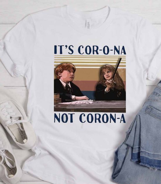 It's Cor-O-Na Not Coron-A Covid Halloween Cool Trending T-Shirt