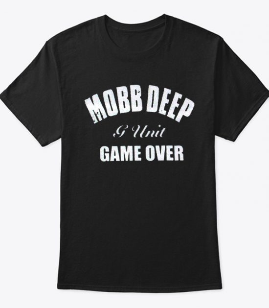 Mobb Deep G-Unit Game Over Black Logo T Shirt