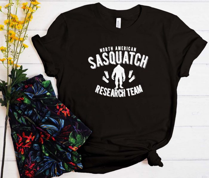 North American Sasquatch Cool Unisex T-Shirt