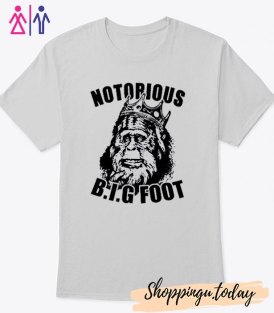 Notorious Big Foot Cool Trending T-Shirt