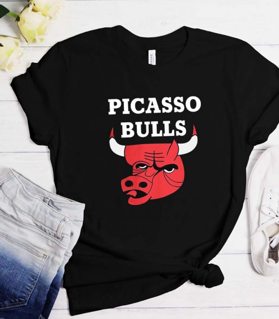 Picasso Bulls Cool Unisex T-Shirt