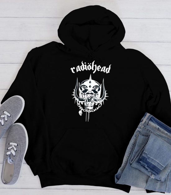 Radiohead Inspired by Motorhead Logo Cool Trending Hoodie