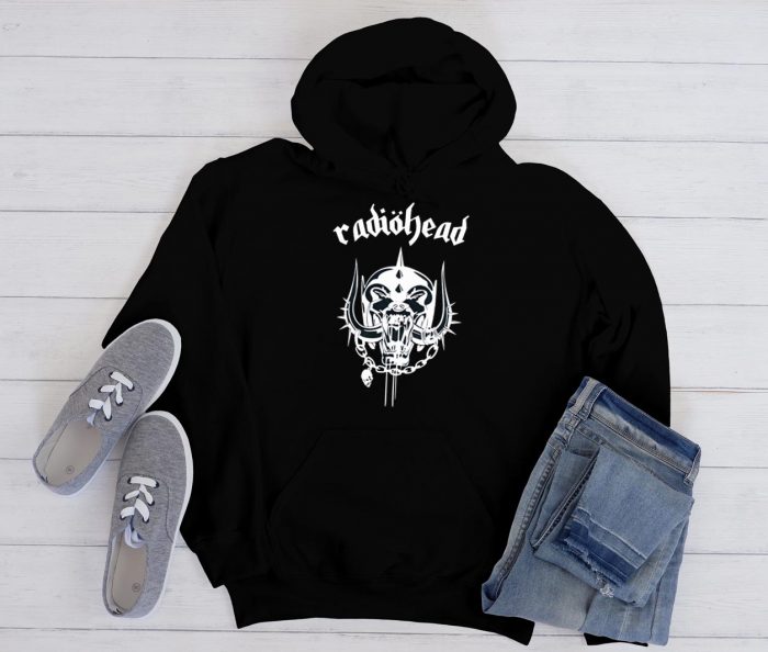 Radiohead Inspired by Motorhead Logo Cool Trending Hoodie