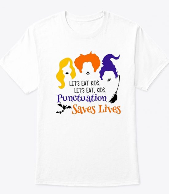 Sanderson Sisters Let's Eat Kids T Shirt