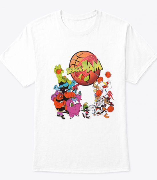 Space Jam Jump Ball T Shirt