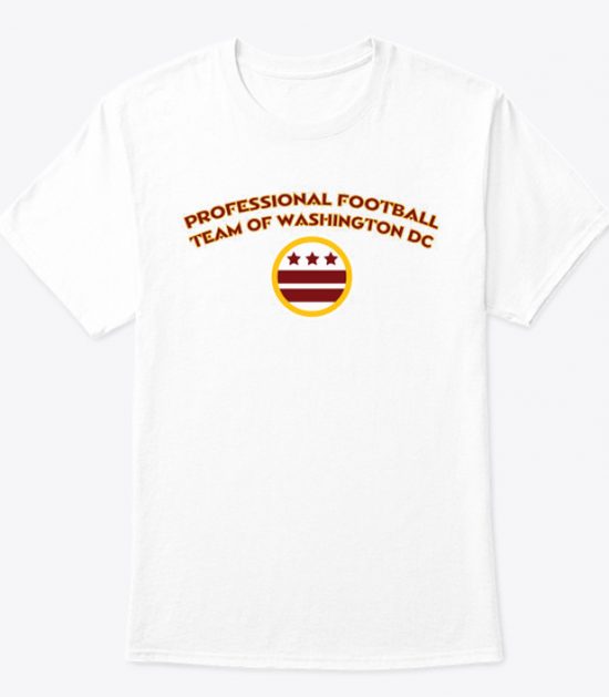 The Washington Football Team White T Shirt