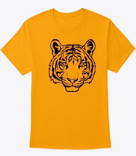 Tiger Face - Tiger Lover T Shirt