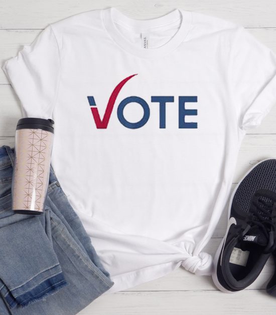 Vote Red Blue Election 2020 Graphic Cool Trending T-Shirt