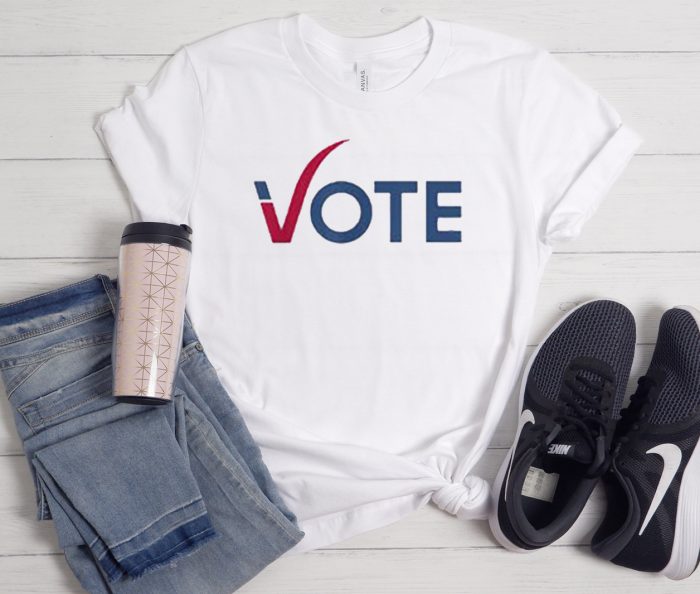 Vote Red Blue Election 2020 Graphic Cool Trending T-Shirt