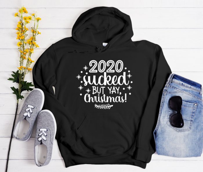 2020 Sucked But Yay Christmas Cool Trending Hoodie