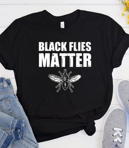 Black Flies Matter Cool Trending T Shirt