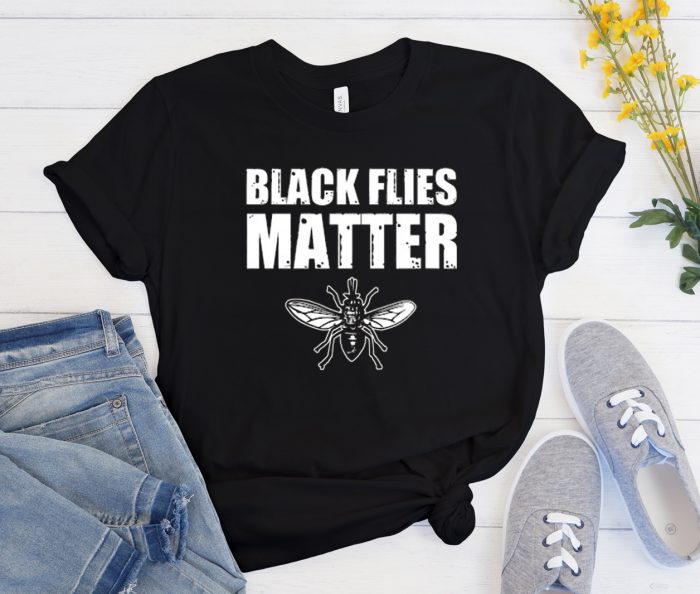 Black Flies Matter Cool Trending T Shirt